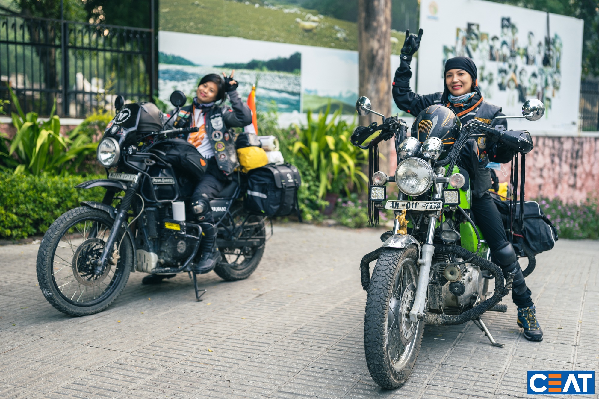 Eden Rakhe Noble Causes, Noble Ride: Elizabeth Riba & Rakhe Agam Dui - #iTheBiker