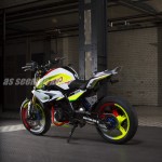 Chris Pfeiffer BMW/TVS Concept 310 Stunt rear two-third
