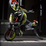 Chris Pfeiffer BMW/TVS Concept 310 Stunt Wheelie