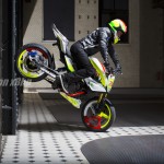 Chris Pfeiffer BMW/TVS Concept 310 Stunt Stoppie