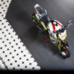 Chris Pfeiffer BMW/TVS Concept 310 Stunt Top view