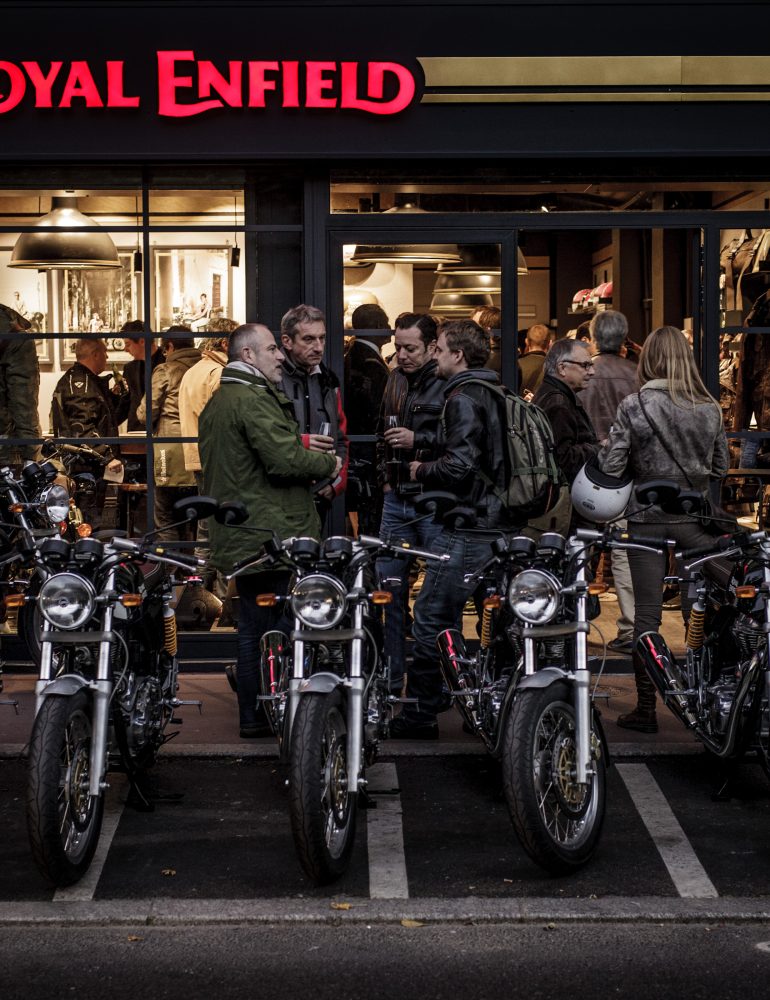 Royal Enfield Store inaugrated in France and Spain