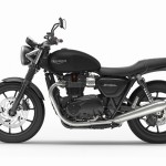 Street Twin Matt Black Left