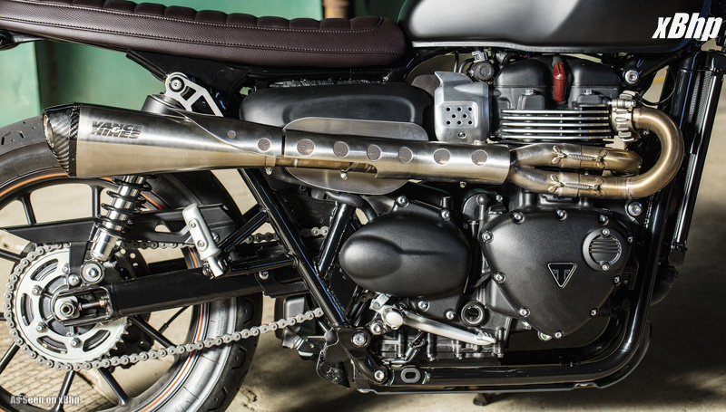 Street Twin_Scrambler_Vance & Hines_Silencer