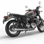 T120 Cranberry Red Aluminium Silver Rr Qtr
