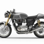 Thruxton R Silver Ice Left