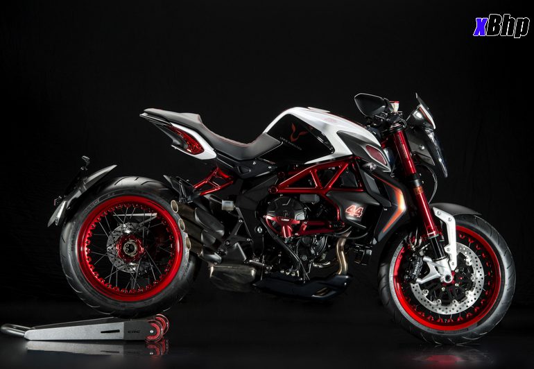 Lewis Hamilton inspired limited edition MV Agusta Dragster RR showcased at EICMA
