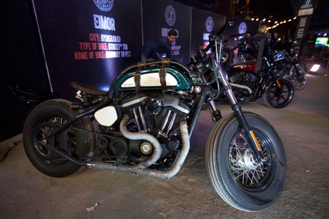 TJ Moto customized motorcycle_Winner of Custom Champion Contest