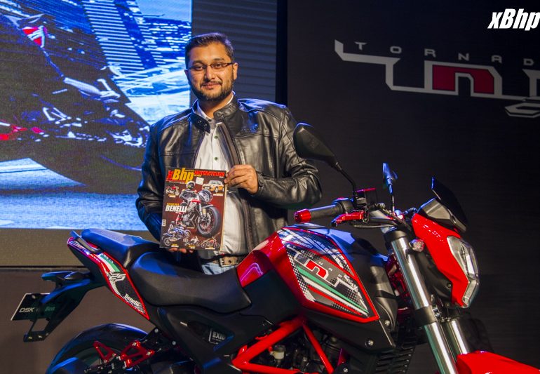 DSK Benelli TNT 25 Launch – Rs 1.68 Lakh