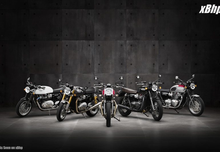 2016 Triumph Bonneville Bookings started