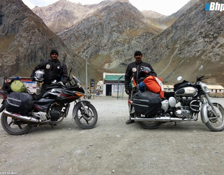 Father-Son Duo ride from Kanyakumari to Kashmir