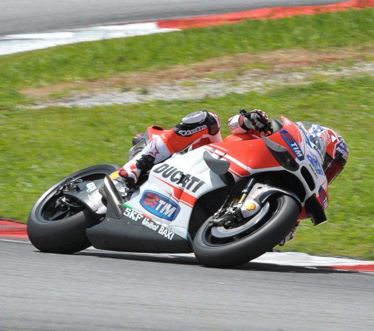 Casey Stoner back on a Ducati. Finally!