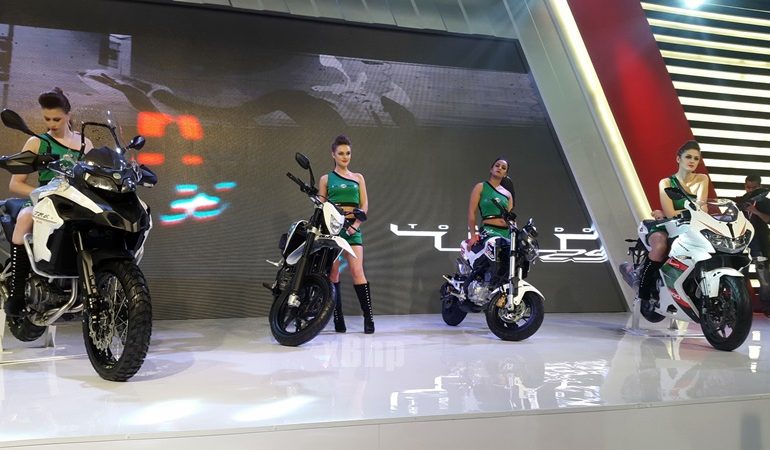 DSK Benelli launches 4 motorcycles at Auto Expo 2016