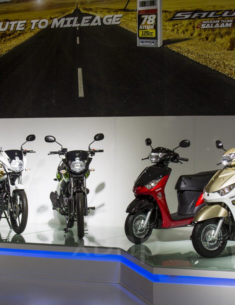 Yamaha Cygnus Ray-ZR Unveiled at Auto Expo 2016