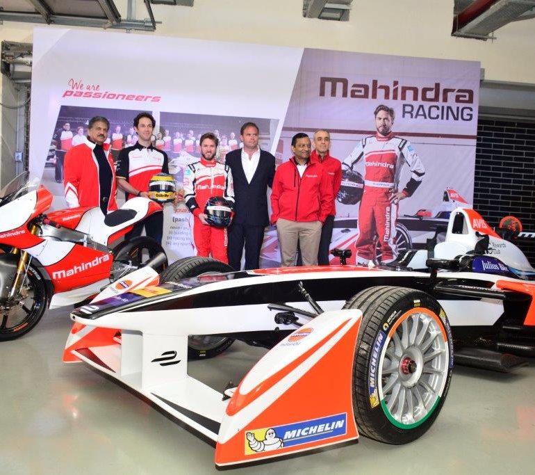 Mahindra MGP3O at the Buddh International Circuit