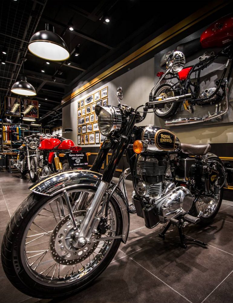 Royal Enfield Motorcycles with ABS & Rear Disc Brake in UK