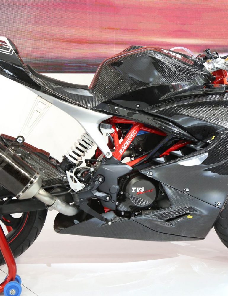 TVS AKULA 310 Race concept Unveiled at Auto Expo