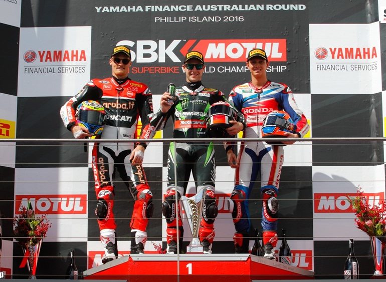 2016 WSBK Phillip Island Superpole and Race 1 Result and Summary