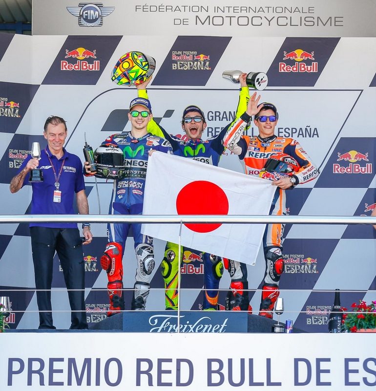 Valentino Rossi Wins the Spanish GP