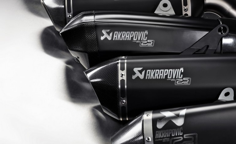 Akrapovic 25th Anniversary Limited Edition Exhaust launched