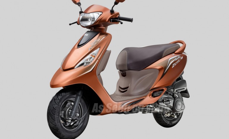 TVS Scooty Zest 110 Himalayan Highs Special Edition Launched