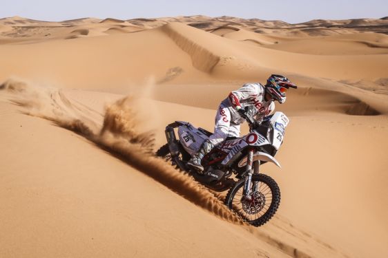CS Santosh 17th on opening day at Afriquia Merzouga Rally