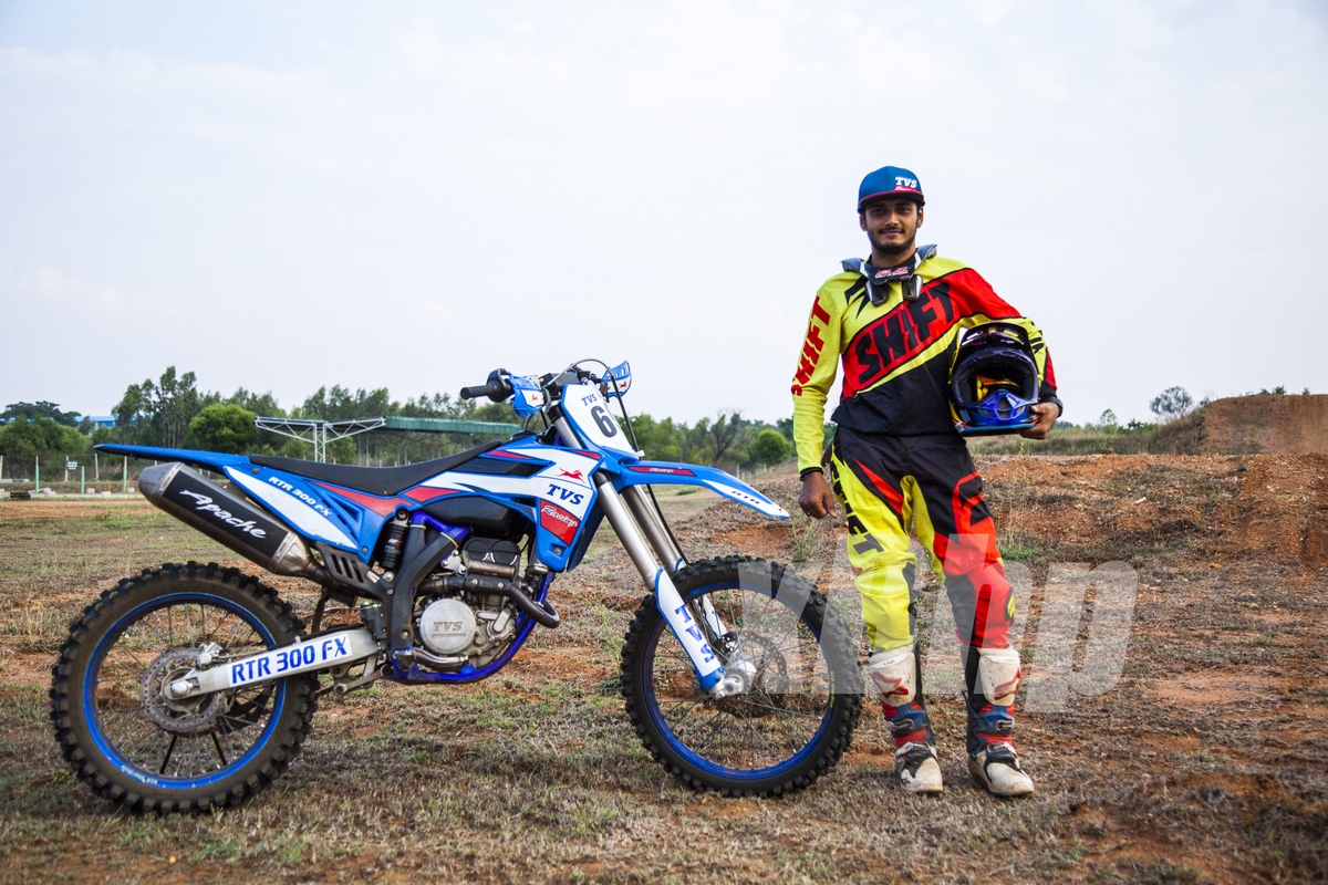 Aravind KP to ride for TVS Sherco in Dakar 2017 - 2