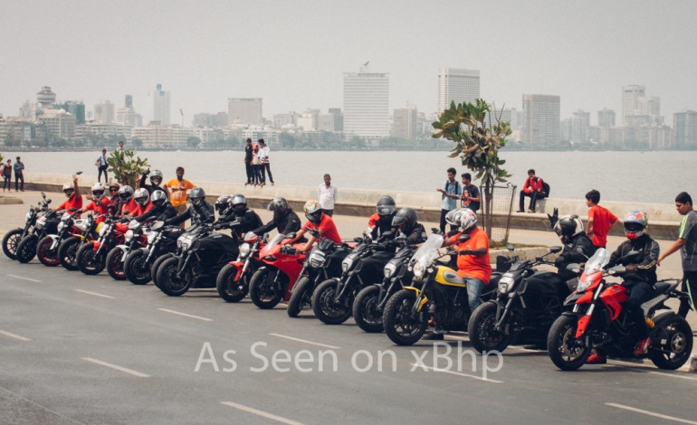 Ducati Desmo Owners Club 1st Ride Hosted in Mumbai