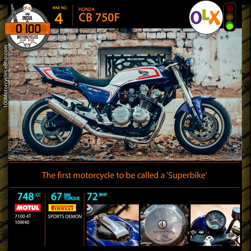 Honda CB750F Specifications