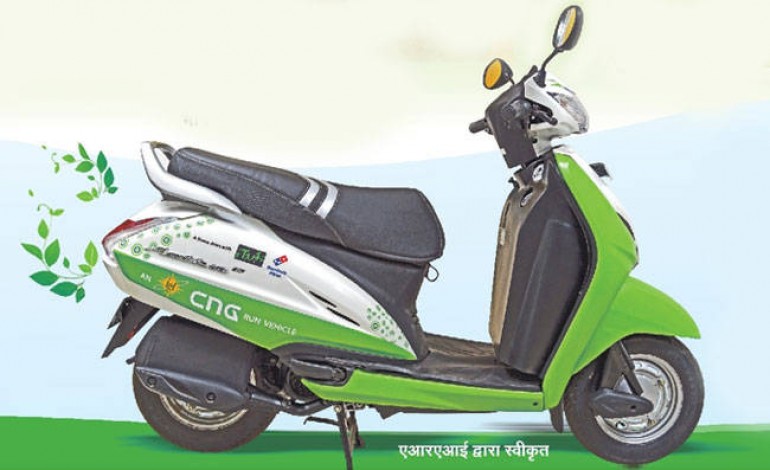 Delhi Government launches CNG Two-Wheeler Pilot Run
