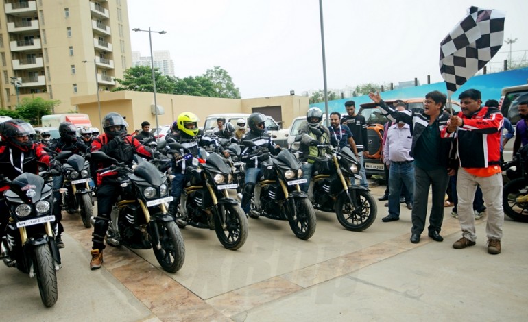 Mahindra Mojo Mountain Trail Flagged off From Delhi