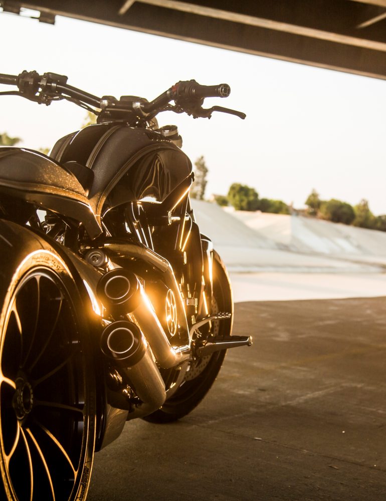Customised Ducati XDiavel at Sturgis Rally!