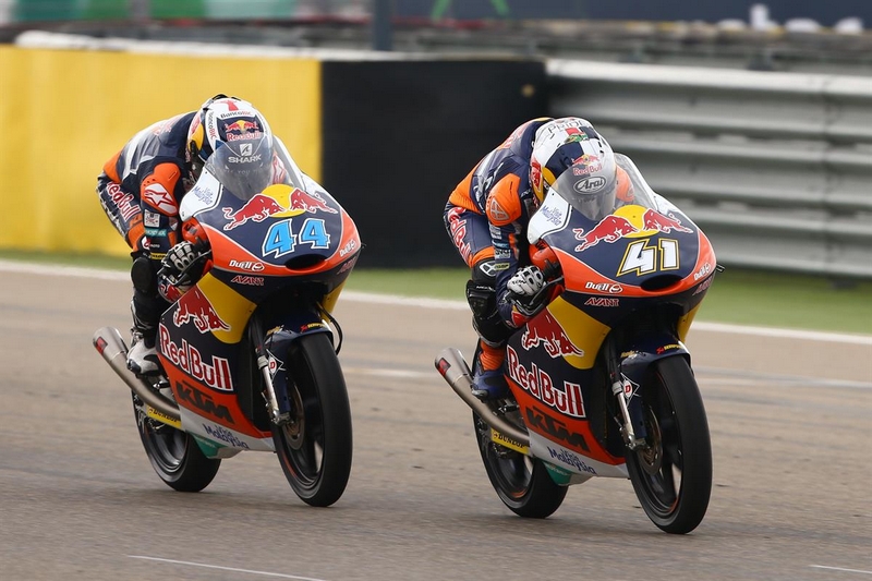 Brad Binder & Miguel Oliveira KTM RC250 GP 2015