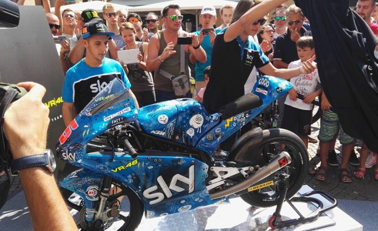 Sky VR46 team reveals ‘faster than light’ special Misano livery