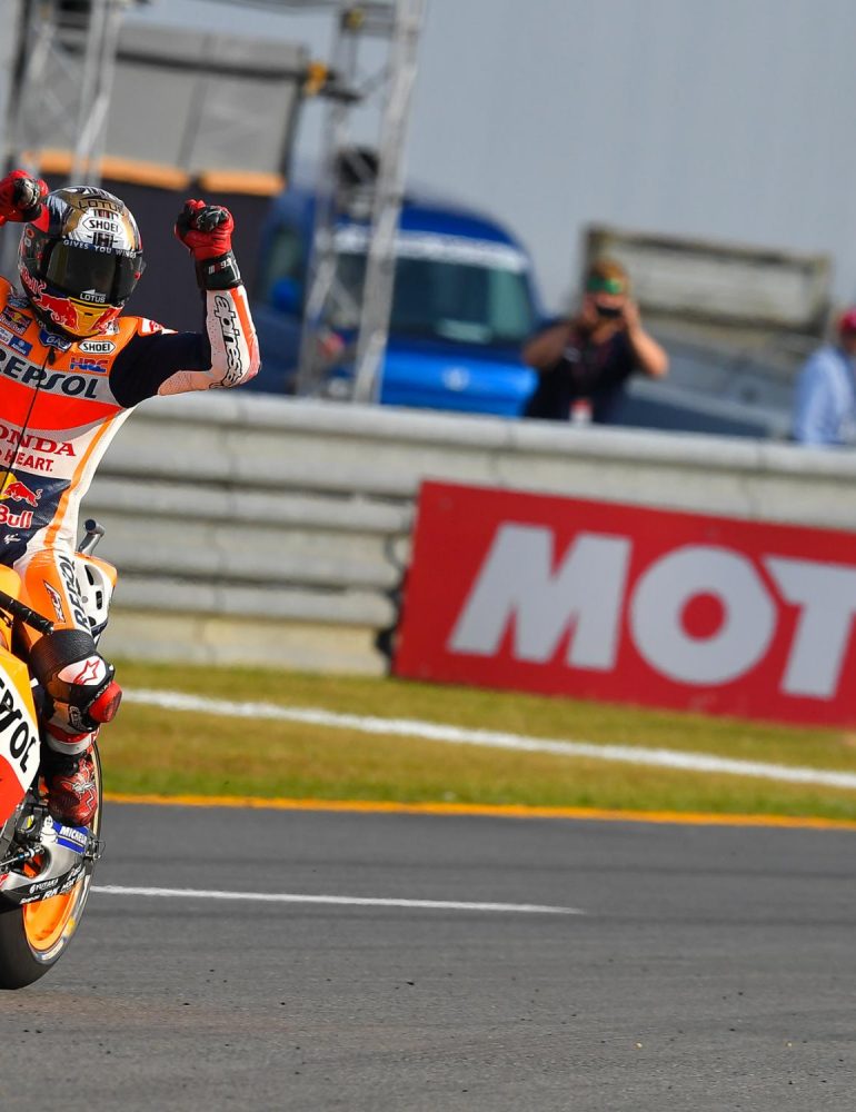 Marc Marquez bags his fifth World championship title at Motegi