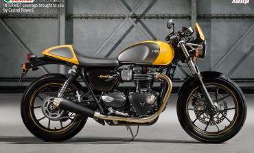 Triumph Street Cup unveiled at the Intermot 2016