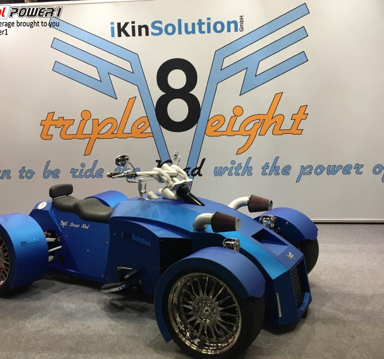 Triple-8-Eight V8 premium custom showcased at INTERMOT