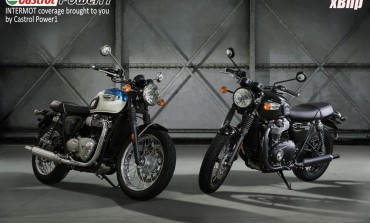 Triumph T100 Bonneville and T100 Black revealed at Intermot 2016