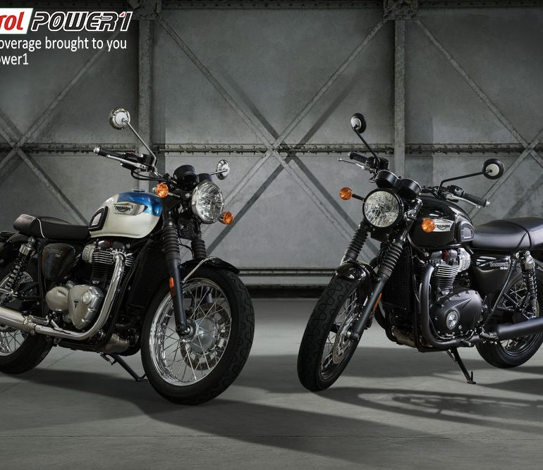 Triumph T100 Bonneville and T100 Black revealed at Intermot 2016