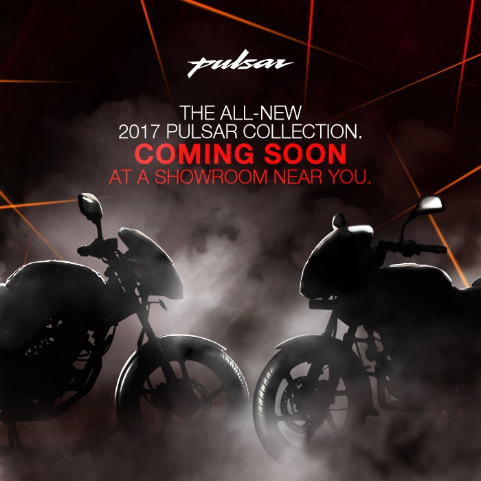 Bajaj Auto teases the 2017 range of Pulsar Motorcycles