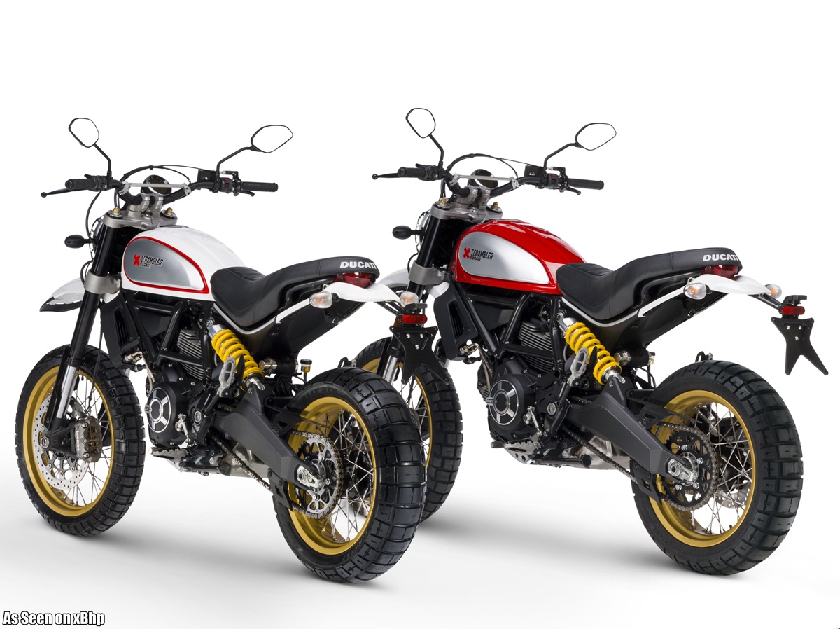 8-08 DUCATI SCRAMBLER DESERT SLED