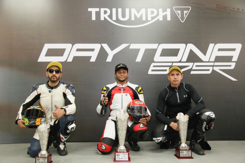 2. Winners L to R- Kulwant Singh, Deepak RaviKumar and Vijay Singh