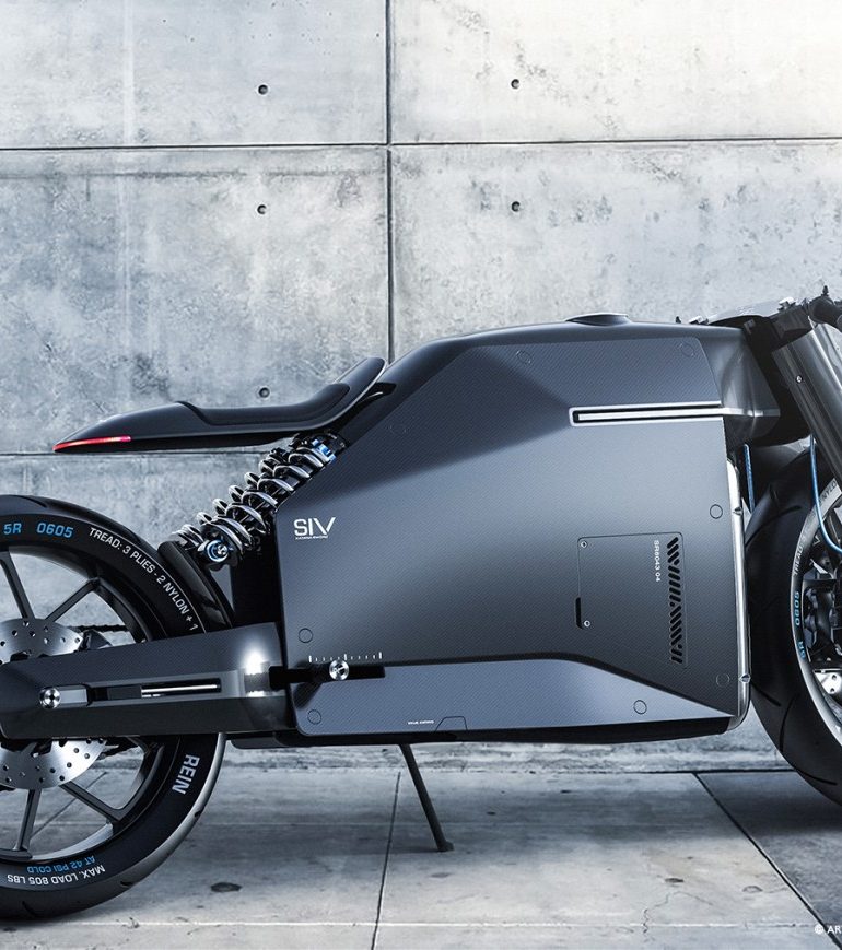 Concept Motorcycle on Japanese Samurai