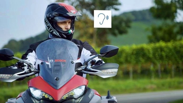 Motorcycle to Vehicle communications by Bosch