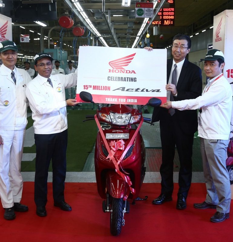 Honda Activa ranked India’s No.1 in sales FY17