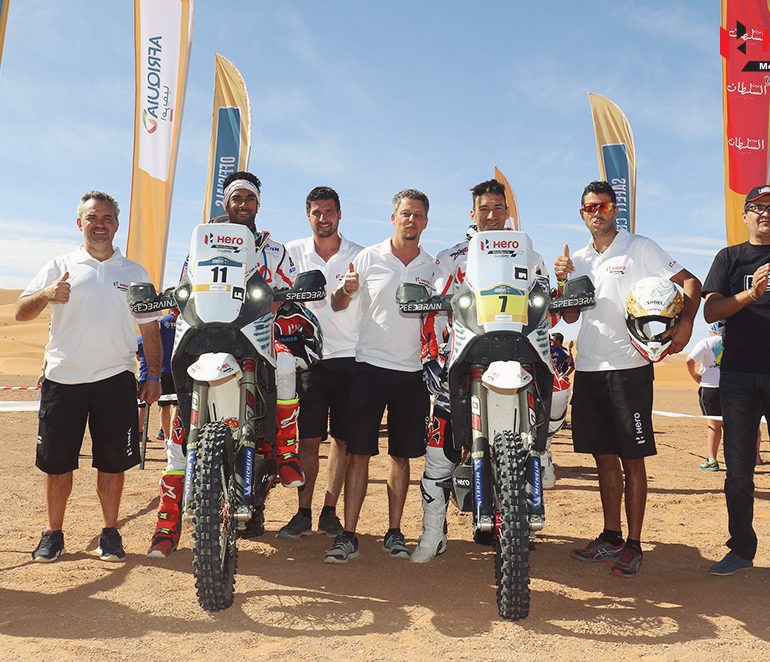 Merzouga Rally 2017 – Successful finish for Hero Motosports Team Rally