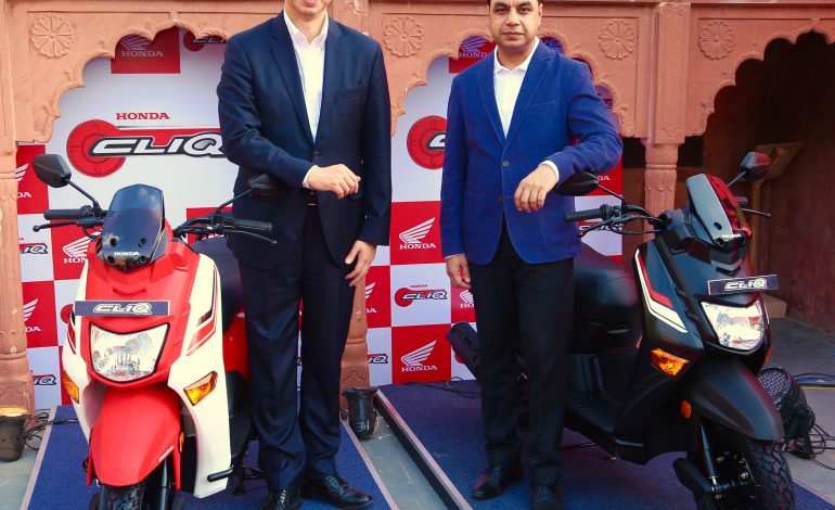 Honda CLIQ launched at Rs. 42,499/-