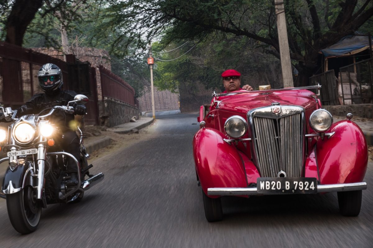 Indian Chief Vintage and 1949 MG YT Tourer – Timeless Beauty | Driver Vs Rider