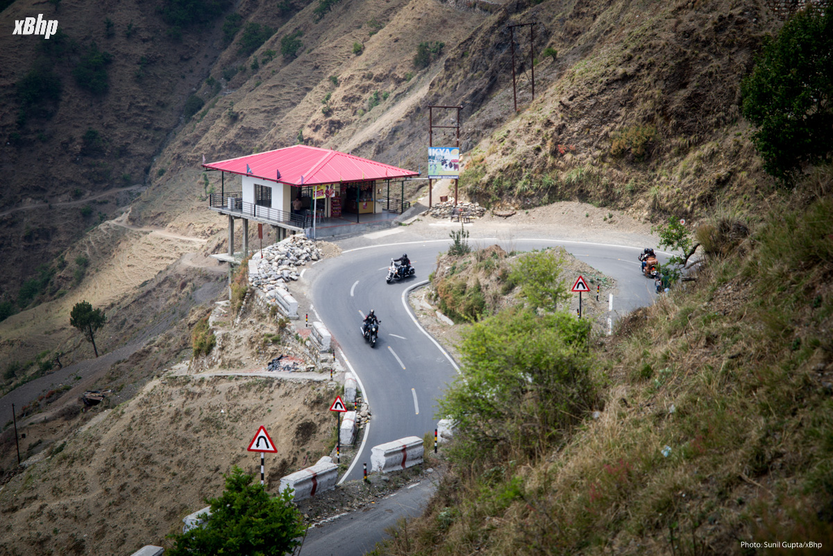 Indian motorcycle - Mussoorie