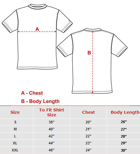 Mens Size Chart